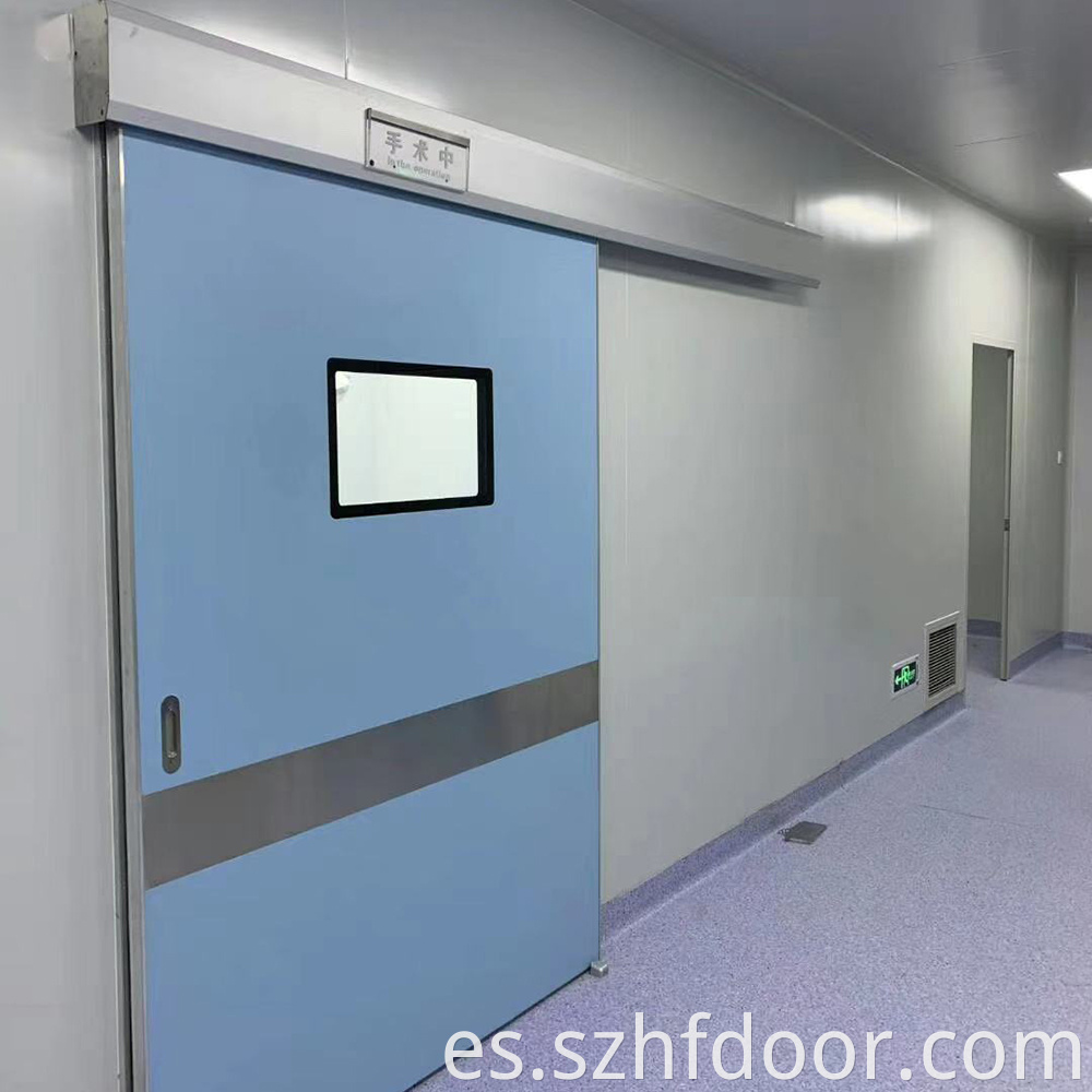 Operating room automatic airtight door